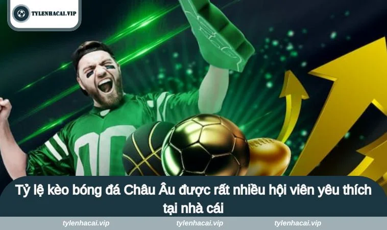 Tỷ lệ kèo bóng đá Châu Âu được rất nhiều hội viên yêu thích tại nhà cái